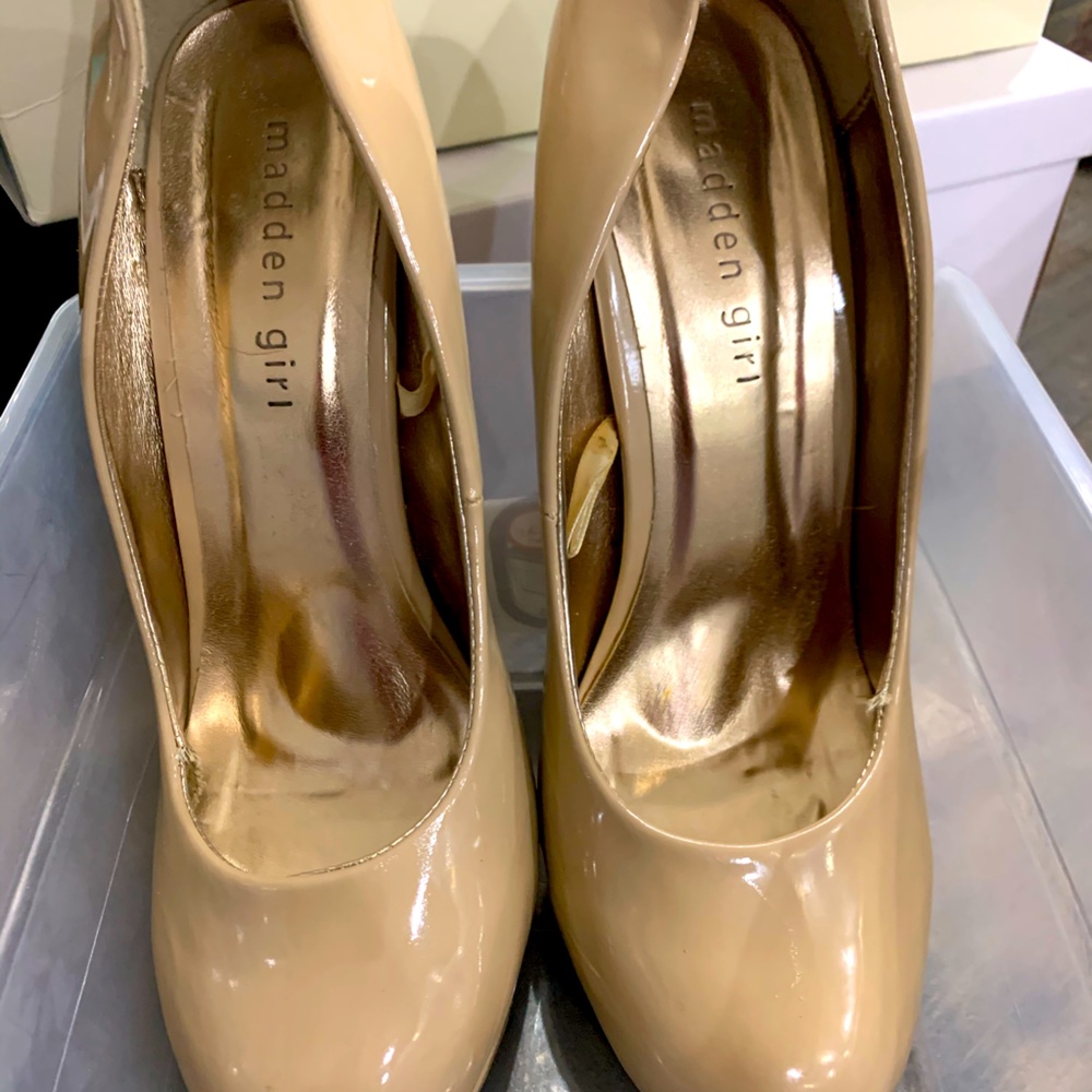 Nude Madden Girl Heels